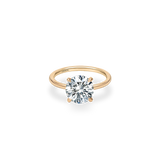 Alta Solitaire Plain Ring - PRMAL