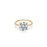 Alta Solitaire Plain Ring - PRMAL
