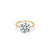 Alta Solitaire Plain Ring - PRMAL