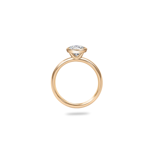 Leira Bezel Plain Ring - PRMAL