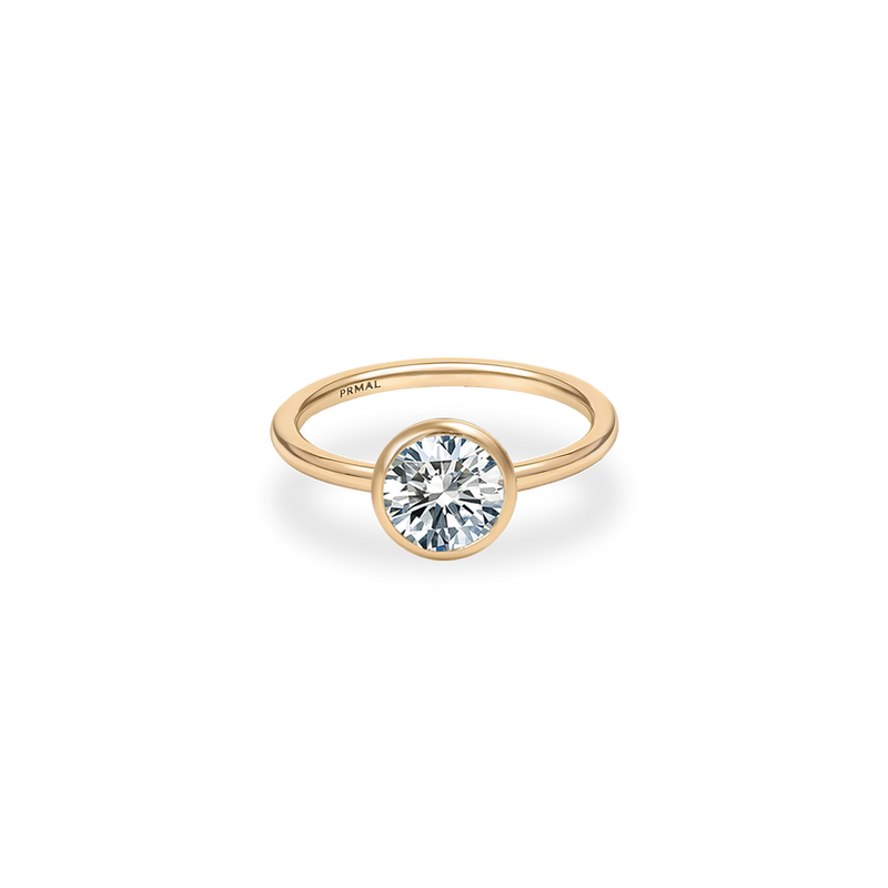 Leira Bezel Plain Ring - PRMAL