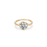 Leira Bezel Plain Ring - PRMAL