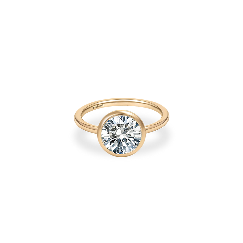Leira Bezel Plain Ring - PRMAL