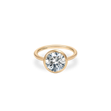 Leira Bezel Plain Ring - PRMAL