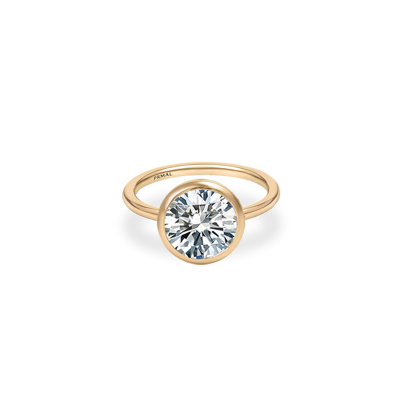Leira Bezel Plain Ring - PRMAL