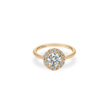Flora Halo Plain Ring - PRMAL