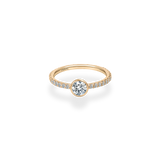 Saura Bezel Pave Ring - PRMAL