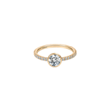 Saura Bezel Pave Ring - PRMAL