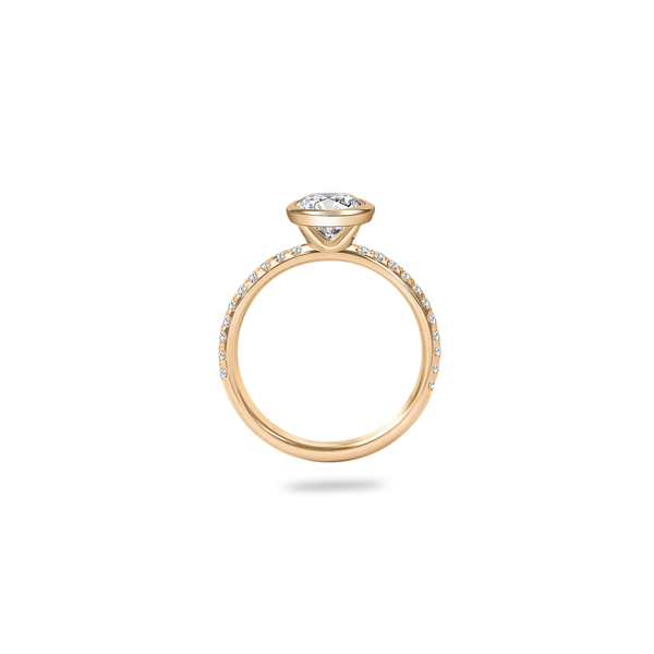 Saura Bezel Pave Ring - PRMAL
