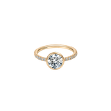Saura Bezel Pave Ring - PRMAL