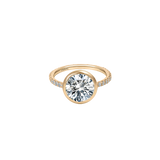 Saura Bezel Pave Ring - PRMAL
