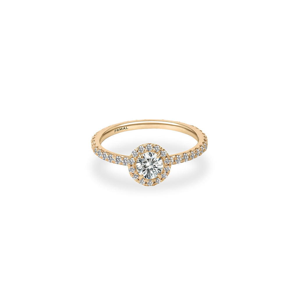 Rolla Halo Pave Ring - PRMAL