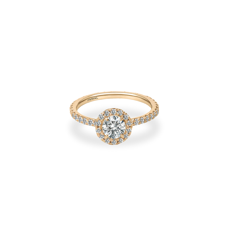 Rolla Halo Pave Ring - PRMAL