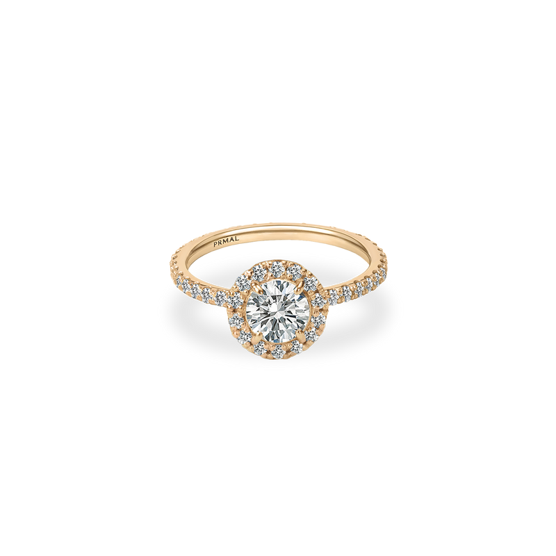 Rolla Halo Pave Ring - PRMAL