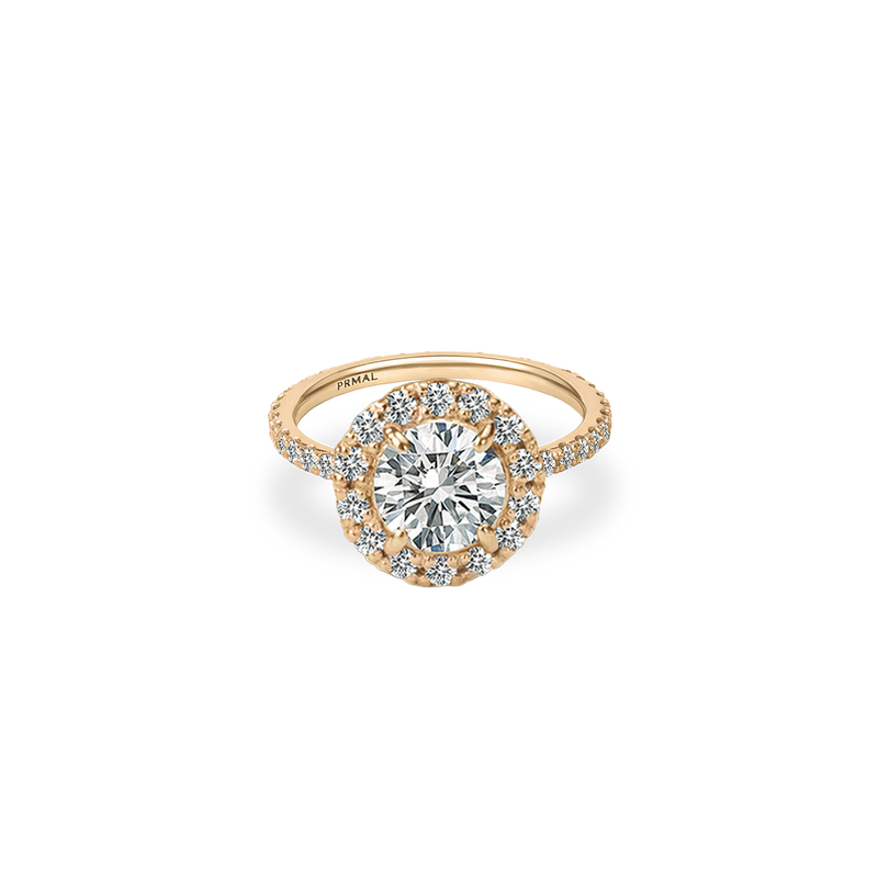 Rolla Halo Pave Ring - PRMAL