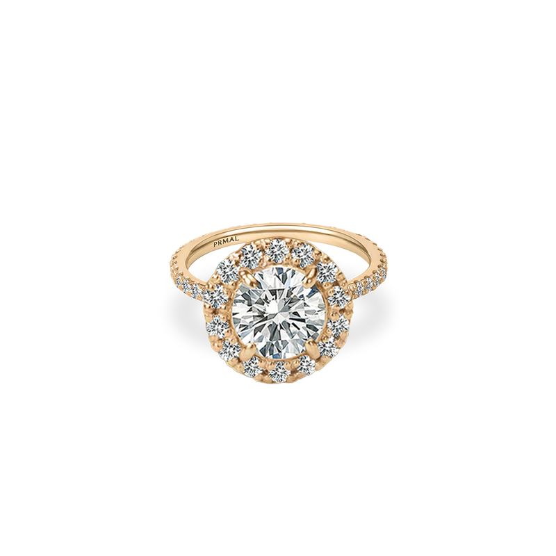 Rolla Halo Pave Ring - PRMAL