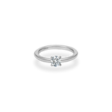 Marin Solitaire Bold Plain Ring - PRMAL