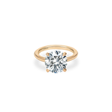 Marin Solitaire Bold Plain Ring - PRMAL