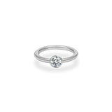 Ceira Bezel Bold Plain Ring - PRMAL