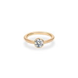 Ceira Bezel Bold Plain Ring - PRMAL