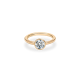 Ceira Bezel Bold Plain Ring - PRMAL