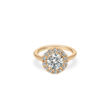 Faria Halo Bold Plain Ring - PRMAL