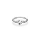 Noia Bezel Bold Pave Ring - PRMAL
