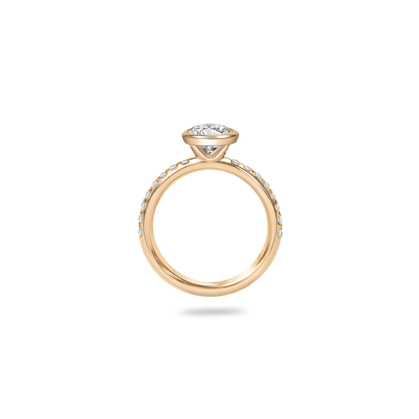 Noia Bezel Bold Pave Ring - PRMAL