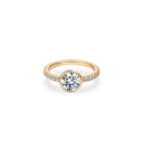 Noia Bezel Bold Pave Ring - PRMAL
