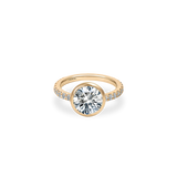 Noia Bezel Bold Pave Ring - PRMAL