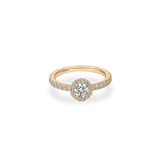 Mira Halo Bold Pave Ring - PRMAL