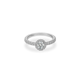 Mira Halo Bold Pave Ring - PRMAL