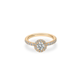 Mira Halo Bold Pave Ring - PRMAL