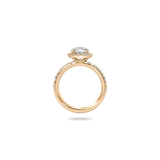Mira Halo Bold Pave Ring - PRMAL