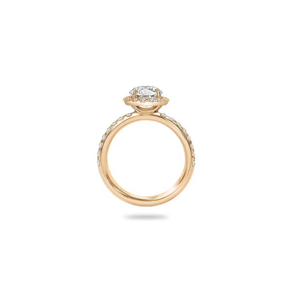 Mira Halo Bold Pave Ring - PRMAL