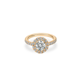 Mira Halo Bold Pave Ring - PRMAL