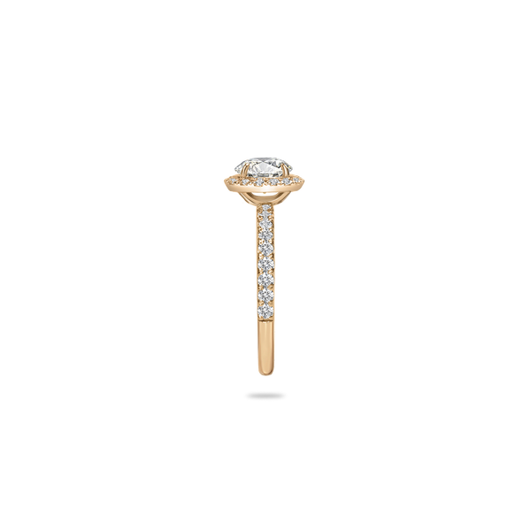 Mira Halo Bold Pave Ring - PRMAL