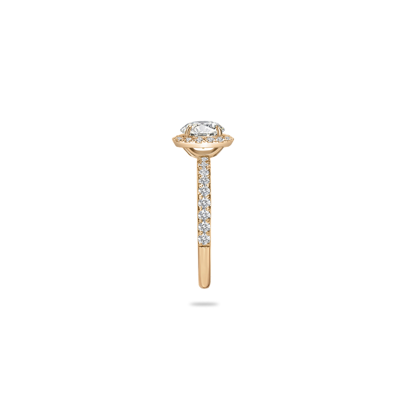 Mira Halo Bold Pave Ring - PRMAL