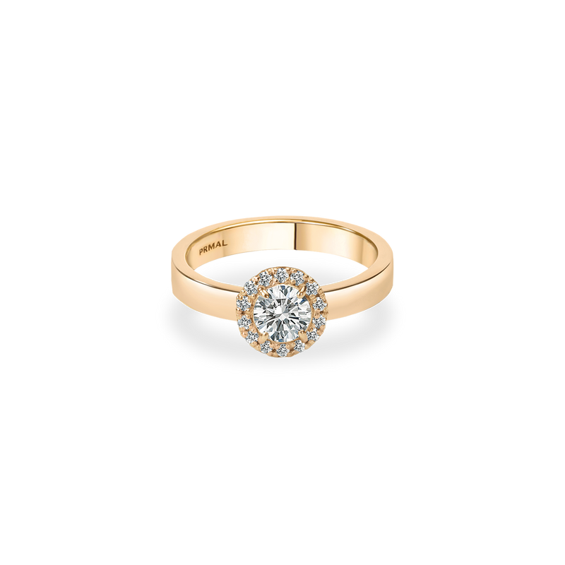 Tira Halo Bold Flat Ring - PRMAL