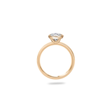 Ceri Bezel Bold Pave Flat Ring - PRMAL