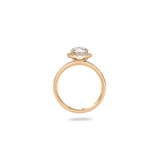 Melissa Halo Bold Pave Flat Ring - PRMAL
