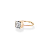 Infinity Clamp Ring [Asscher] - PRMAL