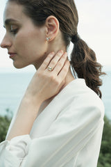 Infinity Clamp Ring [Asscher] - PRMAL