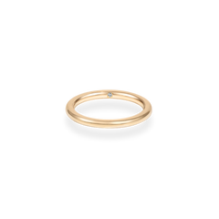 Almada Bold Plain Ring - PRMAL