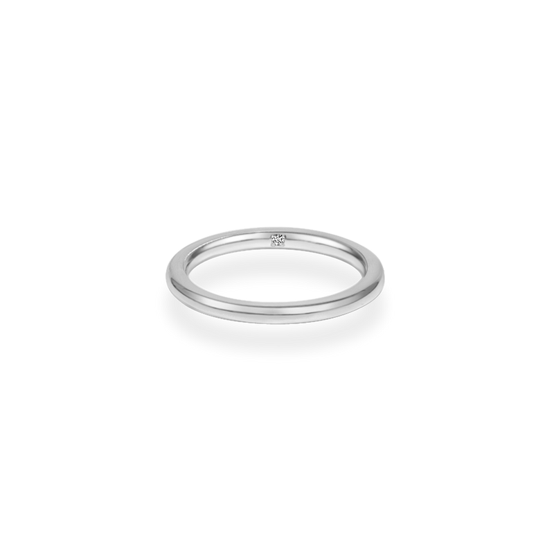 Almada Bold Plain Ring - PRMAL