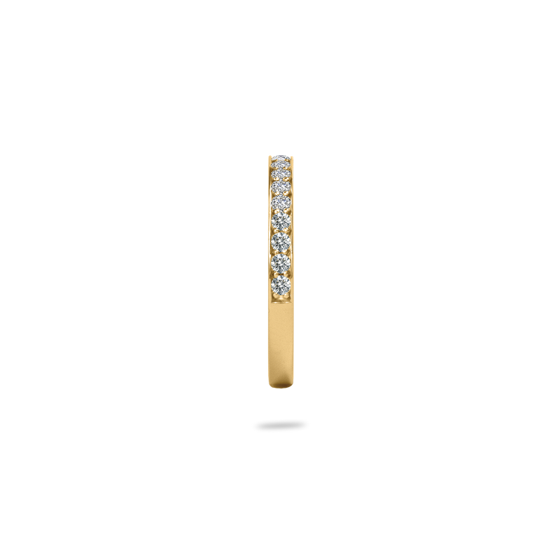Fira Pave Flat Ring - PRMAL