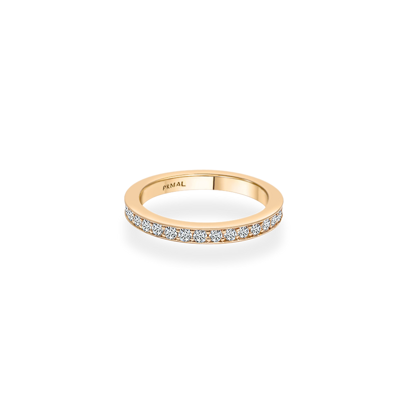 Fira Pave Flat Ring - PRMAL