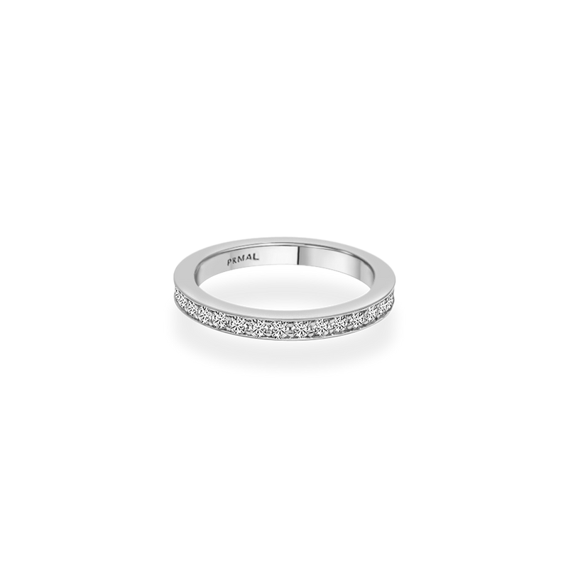Fira Pave Flat Ring - PRMAL