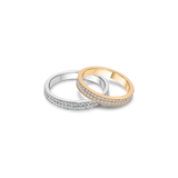 Mulah Bold Pave Flat Ring - PRMAL