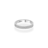 Mulah Bold Pave Flat Ring - PRMAL